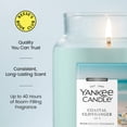 thumbnail image 3 of Yankee Candle x Reese’s Book Club, Coastal Cliffhanger, Summer Scented Candle, Sea Daffodil Scent, Solar Florals Scent, 22oz Large Jar Candle with up to 150 Hours Burn Time, Giftable, 3 of 8
