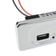 thumbnail image 5 of 12V - 24V Panel de enchufe de USB dual para tableta de cámara digital de automóvil 3.1A Plata kusrkot Panel de salida de coches, 5 of 5