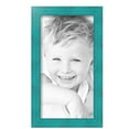 thumbnail image 2 of ArtToFrames 9" x 17" Turquoise Picture Frame, 9x17 inch Blue Wood Poster Frame (WOM-4588), 5 Pack, 2 of 7