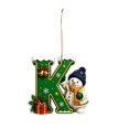thumbnail image 3 of Yyuenw Christmas Alphabet Ornaments, 3.15"/80mm 2D Acrylic Hanging Pendant Custom Name Xmas Tree Wreath Mantel Decor, 3 of 7