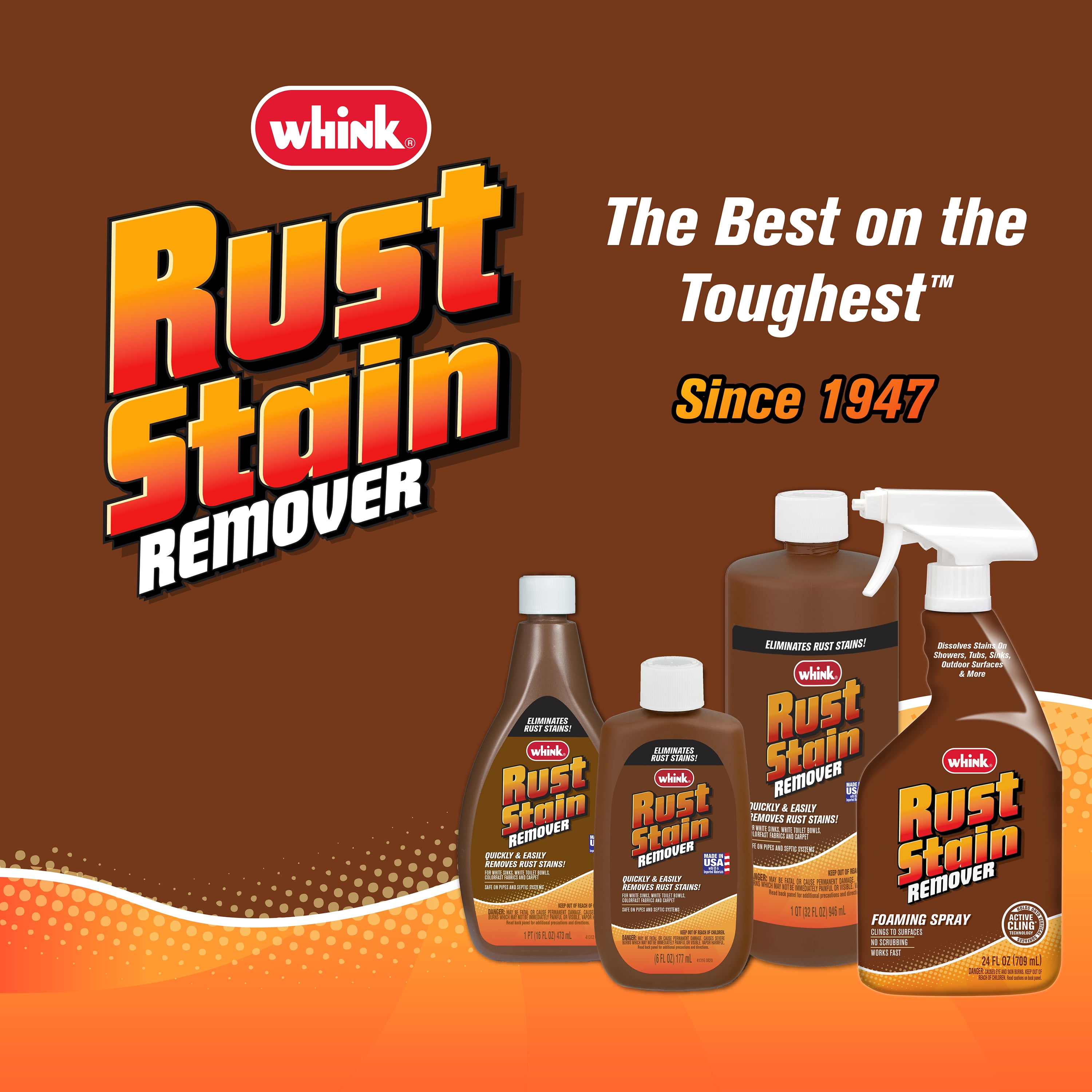 Whink Rust Stain Remover - 16 fl oz bottle