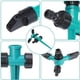 thumbnail image 2 of Kit 2 Aspersores de Jardín Rociador giratorio Automático 360Â° verde 6.49 pulg Elly Decor FS-TG-01, 2 of 7