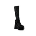 thumbnail image 2 of Reflective Women's Knee High Statement Block Heel Boot's, 2 of 3