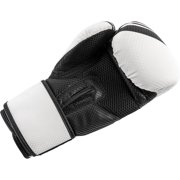 UFC Performance Rush Training Gloves - 14oz, White - Enhanced Performance, Protection and Durability in Boxing, MMA, Muay Thai, Kickboxing, Heavy Bag Training - Intermediate Level