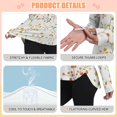 thumbnail image 4 of FORMRS Womens Long Sleeve Shirts UPF 50+ Sun Protection Quick Dry Fishing Hiking Tops, Size S-2XL, Small Floral Pattern, 4 of 8