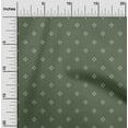 thumbnail image 2 of oneOone Cotton Poplin Olive Green Fabric Asian Floral Block Diy Clothing Quilting Fabric Print Fabric By Yard 56 Inch Wide, 2 of 5