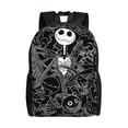 thumbnail image 1 of Nightmare Before Noël Sacs à Dos pour Enfants Sac d'École Sac à Dos Décontracté pour Voyage Randonnée, 1 of 5
