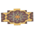 thumbnail image 3 of 5 Unids DIY Pintura Moderna de Impermeable Cartel de Pared Decoración de Oficina 2 Soledad Sin marco PVC Wall Art Painting, 3 of 8