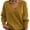Yellow, variant on ZQUUVOU Women's Fall Sweaters Knitted Long Sleeve Ribbed Trendy Casual V Neck Oversized Pullover Sweaters Pink