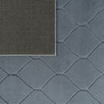 thumbnail image 4 of Washable Area Rug with Diamond Pattern and High-Low Effect, 4 of 5