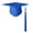 BU1, variant on ibiyuan Preschool Graduation Cap Shiny Graduation Cap with Tassel, Unisex Headwear for Preschool Kindergarten High School and Adult Commencement