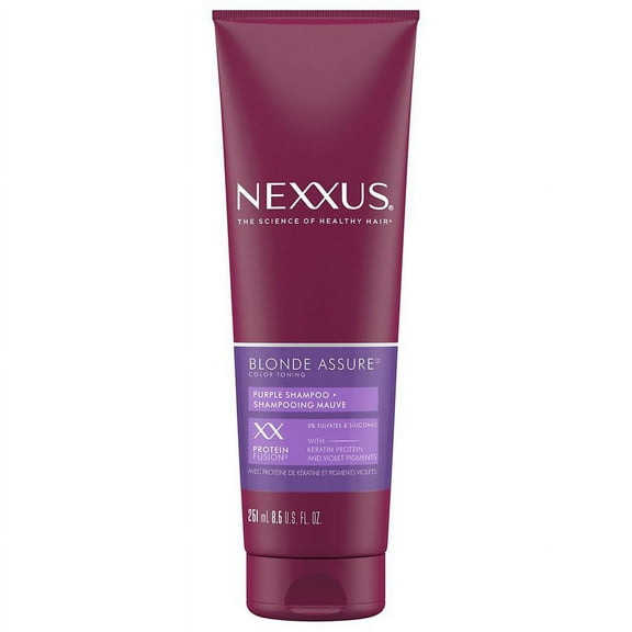Nexxus Blonde Assure Purple Shampoo 8.5 fl oz Pack of 2