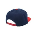 thumbnail image 4 of WITHMOONS Illuminati Patch Snapback Hat Flat Brim Baseball Cap AL21307 (Navy), 4 of 5