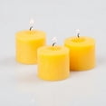 thumbnail image 2 of Richland Votive Candles Yellow Lemon Meringue Scented & Eastland Clear Votive Holders Set of 12, 2 of 4