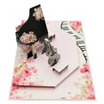 thumbnail image 3 of Tarjeta de boda CawrdWish 3D Just Married para guitarra y piano, 3 of 7