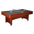 thumbnail image 5 of Hathaway  Bristol 7-ft Billiards Pool Game Room Table with Table Tennis Top - Dark Cherry with Black Felt, 5 of 5