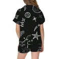 thumbnail image 3 of Girls Playful Print Pajama Set For Nighttime Comfort And Dreams Soft Sleepwear For Children 2 To 13 Years, 3 of 3
