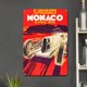 thumbnail image 2 of Placa Metal Vintage Mónaco Pintura Hierro Rectangular 30x40cm, 2 of 9