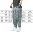 thumbnail image 2 of Ceisia Men's Lightweight Pants Elastic Cuff Waist Sweatpants Woven Casual Harem Pants Gray XXL Gift, 2 of 7