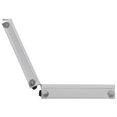 thumbnail image 4 of vidaXL Gun Case Aluminium ABS Silver, 4 of 5