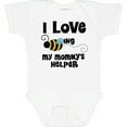 thumbnail image 3 of Inktastic My Mommy's Helper Little Bee Kids Boys or Girls Baby Bodysuit, 3 of 5