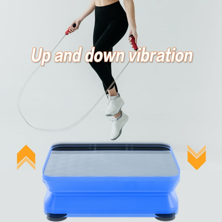 LifePro Waver Vibration Plate Home Workout Equipment for Weight Loss &  Toning Exercise Machine , Blue
