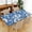 Classic-Blue-Daisy, variant on YESAD Waterproof Fitted Rectangle Tablecloth With Elastic Edge, Wipeable Table Cover For 6 Ft Tables, Perfect For Outdoor Picnic & Camping,24x48in,Pale-Meadow-Flower