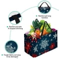thumbnail image 3 of Snowflake Large Capacity Reusable Foldable Oxford Cloth Storage Bins: Versatile Shopping, Laundry, and Storage Solution, 3 of 7