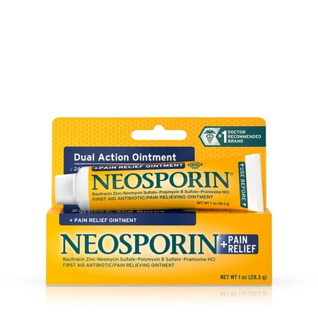 Neosporin + Pain Relief Dual Action Ointment, 1 Oz
