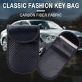 thumbnail image 5 of 2-Pack RFID Signal Blocking Key Fob Protector Pouch with Anti-Theft Hook and Dual Pockets for Car Security, 5 of 6