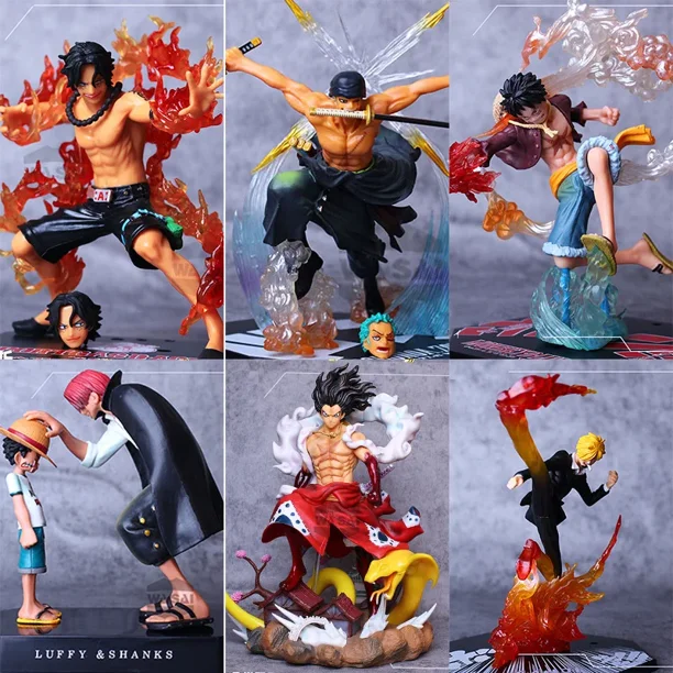 Figura de acción de One Piece para niños, modelo de juguetes de colección Figura de acción de One Piece, modelo de juguetes para niños, colección131