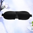 thumbnail image 4 of Antifaz para dormir ligero, cómodo y súper ajustable, con contorno 3D, antifaz para dormir, viajar, trabajar o siestas (negro), 4 of 5