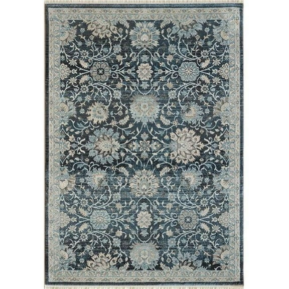 Dynamic Rugs JN246883550 2 ft. x 3 ft. 11 in. Juno 6883 Rectangle Transitional Area Rug - 550 Blue