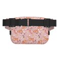 thumbnail image 3 of Fotbe Beautiful Fox Cangurera Cuadrada con Estampado de Doble Capa, Bolsa de Cintura Ajustable Mini para Hombres y Mujeres, 3 of 9