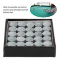 thumbnail image 4 of 50pcs Pool Tips LP American Snooker Leather Head Billiard Cock Leather Head Replacement Accessory 9mm, 4 of 6