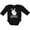 AB-Black, variant on Inktastic Grandmas Snuggle Bunny Easter Boys Long Sleeve Baby Bodysuit