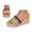 A, variant on Platform Sandals for Women Summer Dressy Slip on Wedge Slides Espadrille Open Toe Knit Summer Beach Dress Mule Heels Shoes Size 6-10 Colorful