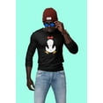 thumbnail image 2 of Old Glory Mens Halloween Penguin Costume Long Sleeve Graphic T Shirt, 2 of 6