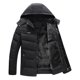 thumbnail image 2 of KIHOUT ofrece chaqueta de algodón con forro de pelusa para hombre y ocio invernal., 2 of 4