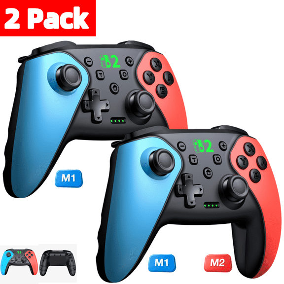 2 Pack Switch 2 Controller for Nintendo Switch 2/Switch OLED/Switch /PC/IOS/Android