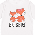 thumbnail image 4 of Inktastic Fox | Big Sister Girls Long Sleeve Toddler T-Shirt, 4 of 5