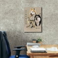 thumbnail image 3 of Epic Graffiti 'Siberian Husky' by Barbara Keith, Canvas Wall Art, 18"x26", 3 of 8