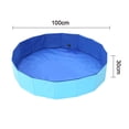 thumbnail image 5 of Foldable Pet Bath Pool (Blue, 100x30cm), 5 of 5