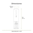 thumbnail image 3 of Combo Máquina para hacer hielos 12 kg y Sacacorchos Eléctrico Recargable AVERA Acero Inoxidable., 3 of 5