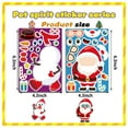thumbnail image 2 of 24 Sheets Christmas Stickers for Crafts – Make Your Own Characters Mix & Match Sticker Set, DIY Make-a-Face Christmas Tree Stickers, Holiday Party Craft Supplies, Winter Festive Sticker Decorations, 2 of 7