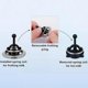 thumbnail image 3 of 2pcs Milk Frother Replacement Whisks and 1 Lid Compatible with Nespresso Aeroccino 3/4/XL Practical Milk Frother Replacement, 3 of 5