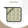 thumbnail image 3 of Sikiie Watercolor Bright Sunflowers Pot Holders Kitchen Insulation Mats Heat Resistant Pot-Holder Oven Anti-Scald Pads for Cooking Baking, 7.1*7.1inch, 3 of 8