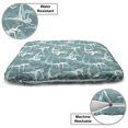 thumbnail image 3 of Classic Pet Bed, Dancing Silhouette of Ballerinas Woman Body Performing Dancers Modern Art Deco, Resistant Pad for Dogs and Cats Cushion with Removable Cover, 24" x 39", Teal Seafoam, by Ambesonne, 3 of 4