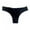 Black, variant on Xmarks 100% Cotton Thong Bikini Underwear Seamless Breathable Panties for Women