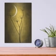 thumbnail image 4 of Luxe Metal Art 'Yellow Crescent Moon' by Philippe Sainte-Laudy, Metal Wall Art, 12"x16", 4 of 9